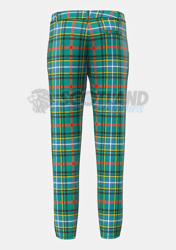 Bisset Tartan Trouser Back