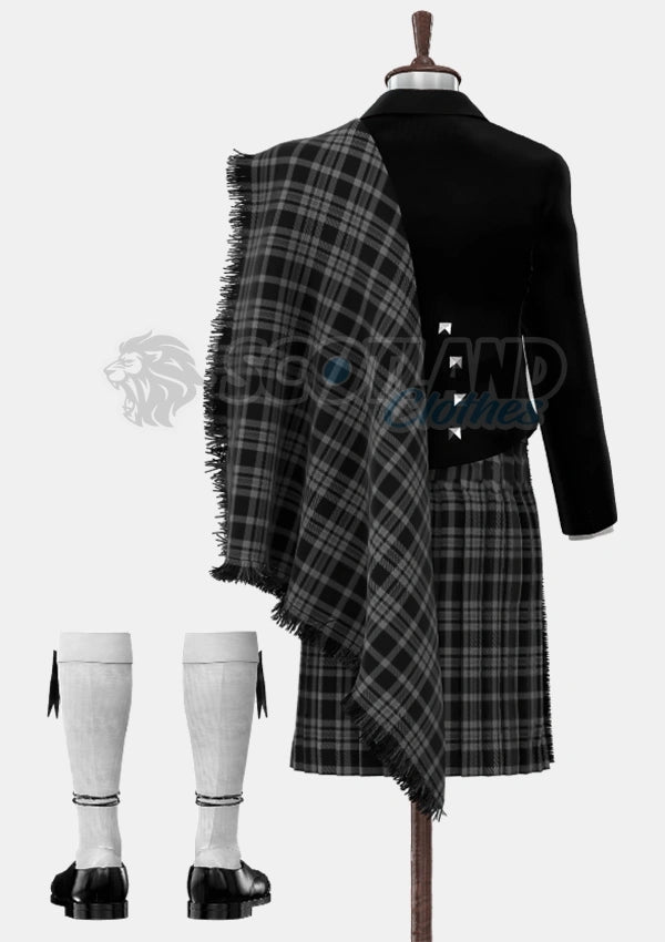 Black Isle Tartan Prince Charlie Outfit