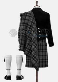 Black Isle Tartan Prince Charlie Outfit