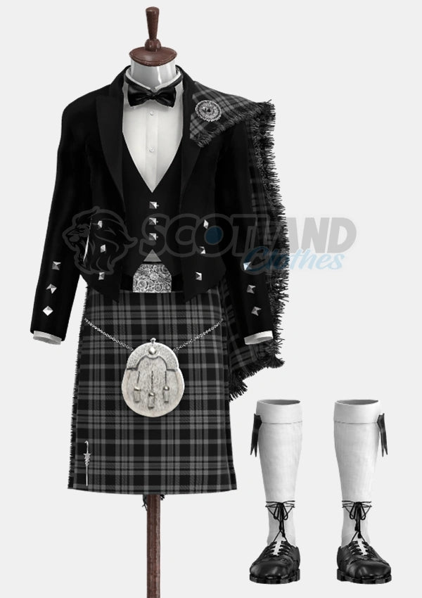Black Isle Tartan Prince Charlie Outfit