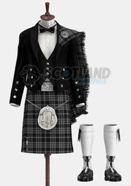 Black Isle Tartan Prince Charlie Outfit