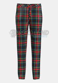 Black Stewart Tartan Trouser