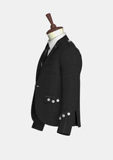 Black_Tweed_Argyle_Kilt_Jacket_left_image