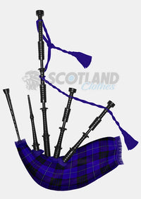 Blue Spirit Tartan Bagpipe