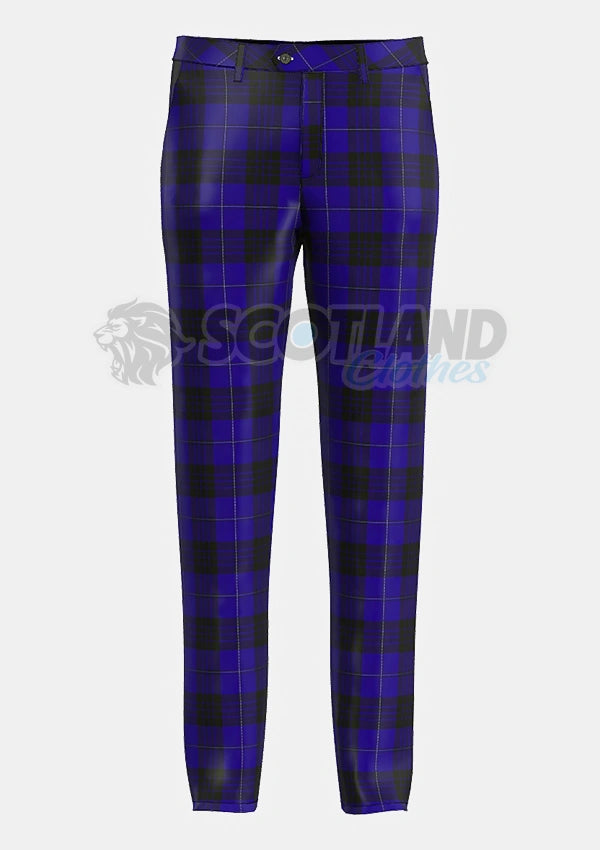 Blue Spirit Tartan Trouser