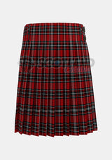 Bradley University Tartan Kilt Back