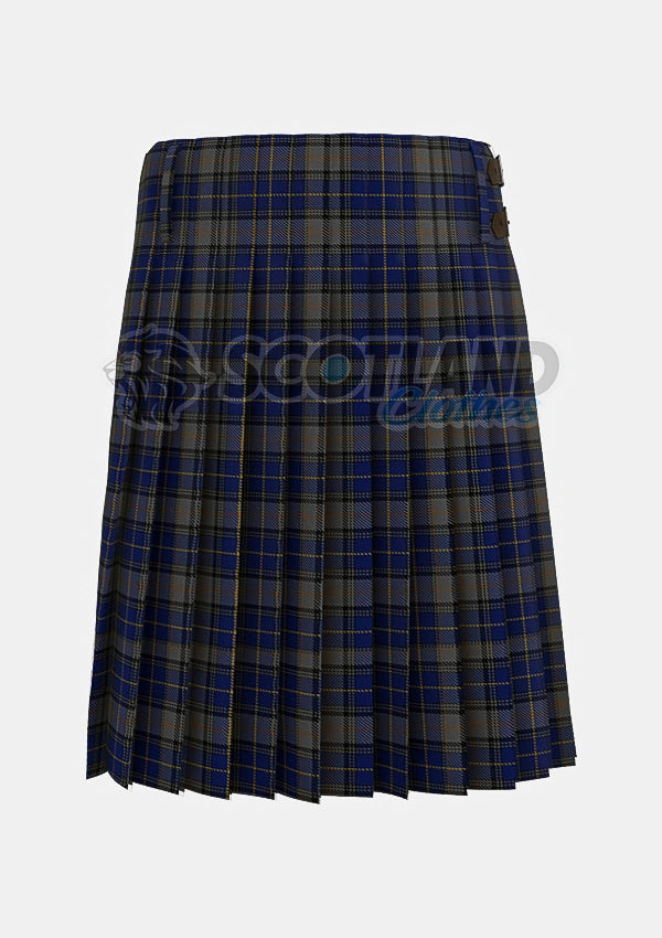 Brady 60th, Keith James Tartan Kilt Back