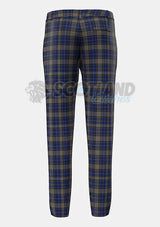 Brady 60th, Keith James Tartan Trouser Back