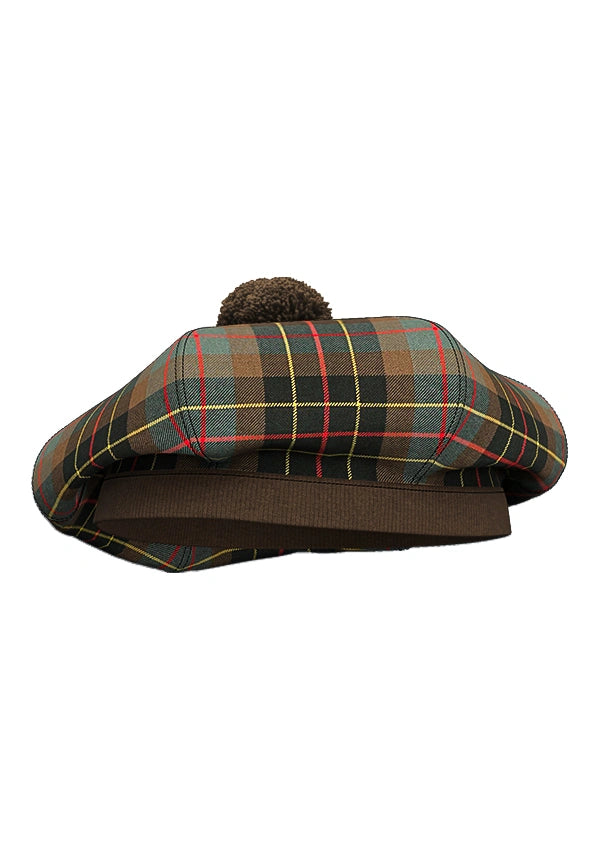 Brodie Hunting Weathered Tartan Tam O' Shanter Hants