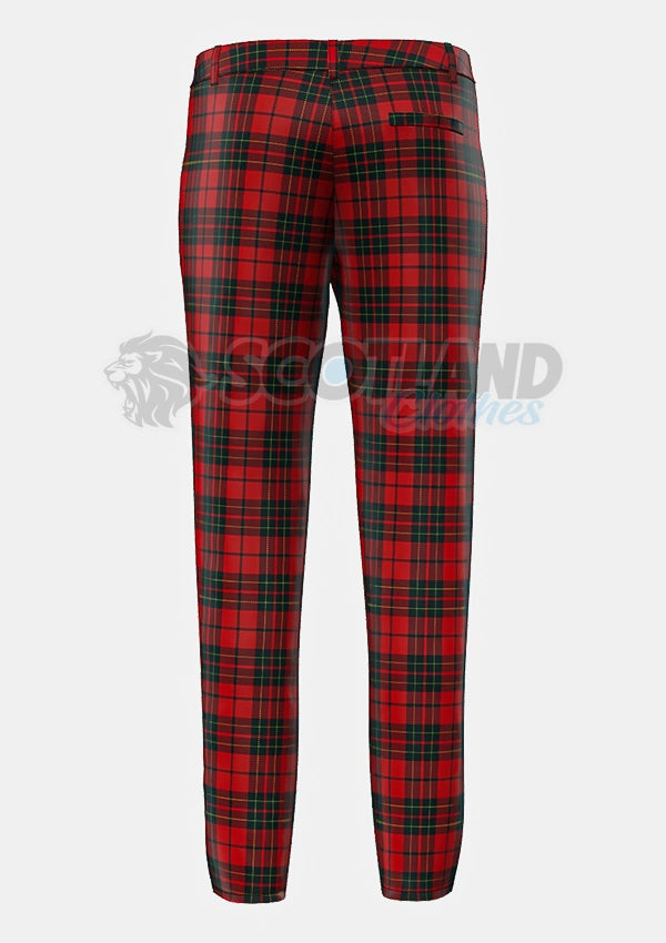 Brodie Tartan Trouser Back