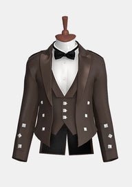 Brown_Prince_Charlie_Kilt_Jacket_with_Satin_Lapels_front_image