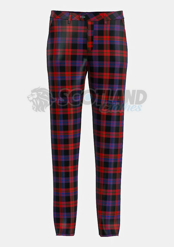 Brown Tartan Trouser