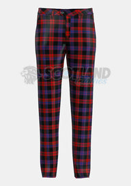 Brown Tartan Trouser