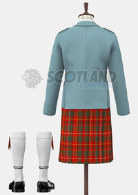 Bruce Tartan Argyle Outfit