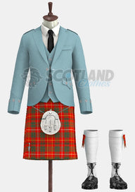 Bruce Tartan Argyle Outfit