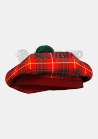 Bruce Modern Tartan Tam O' Shanter Hats
