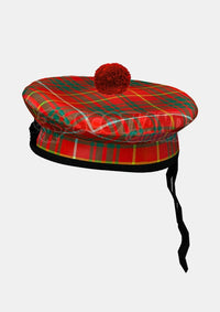 Bruce Tartan Balmoral Hat Front Side