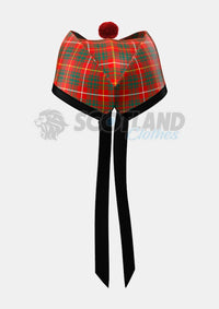 Bruce Tartan Glengarry Hat Back