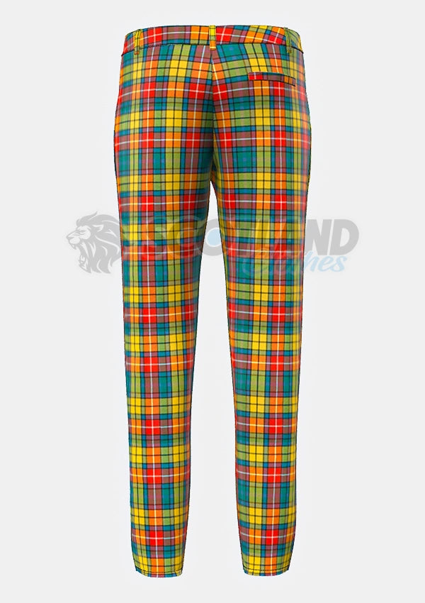 Buchanan Ancient Tartan Trouser Back