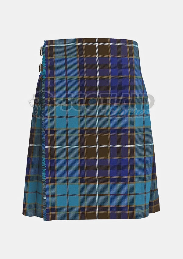 Buchanan Blue Tartan Kilt