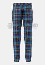 Buchanan Blue Tartan Trouser Back