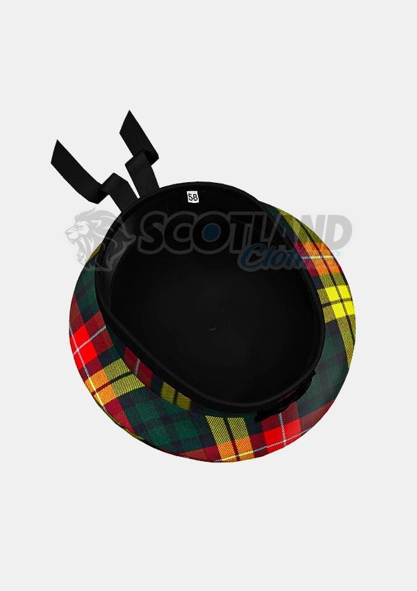 Buchanan Tartan Balmoral Hat Back Side