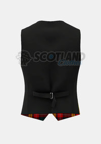 Buchanan Tartan Waistcoat Back