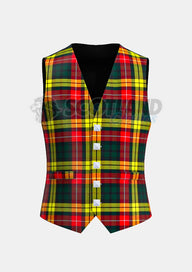 Buchanan Tartan Waistcoat Front