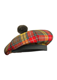 Buchnan Weathered Tartan Tam O' Shanter Hats