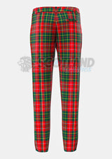 Burnett Tartan Trouser Back