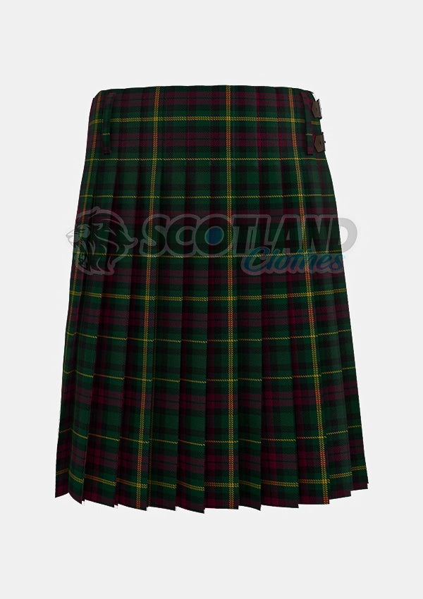 Burns Heritage Tartan Kilt Back