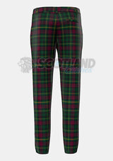 Burns Heritage Tartan Trouser Back