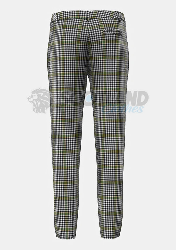 Burns Tartan Trouser Back