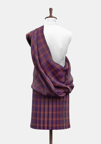 Bute Heather, Autumn Tartan  Great Kilt Back