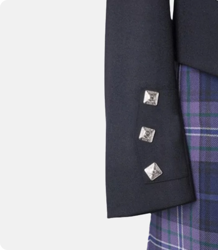 Buy Scottish Prince Charlie Jacket with Five Button Vest Right Side