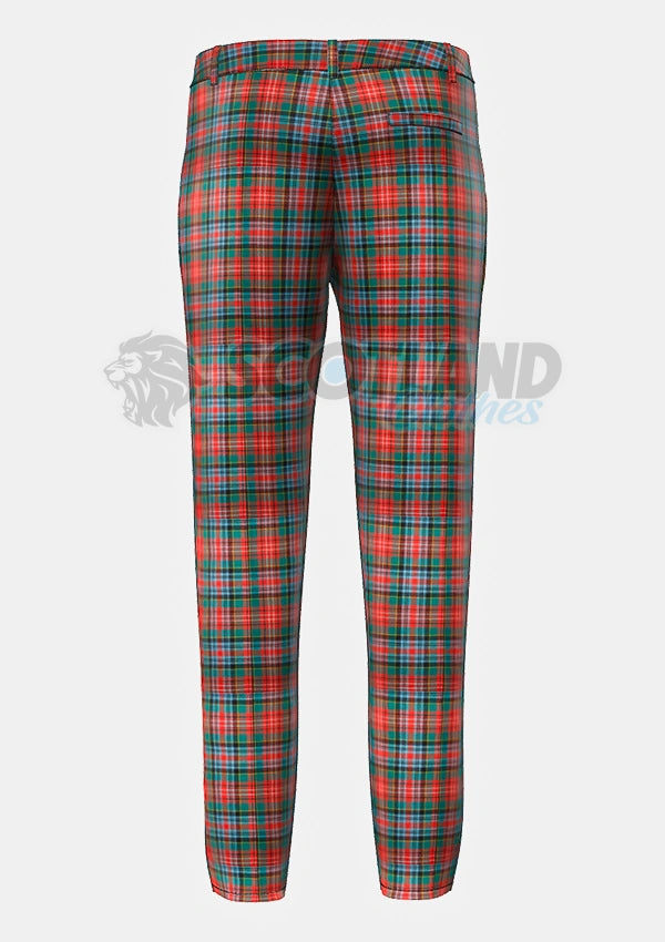 Caledonia Tartan Trouser Back