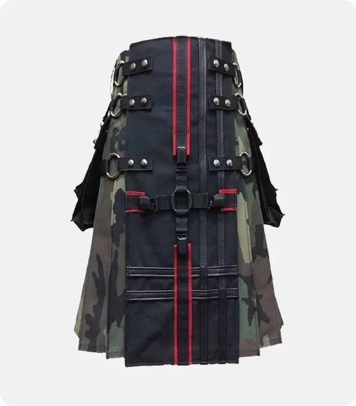 Camouflage Gothic Tactical Kilt