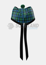 Campbell Tartan Glengarry Hat Back