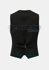 Campbell Tartan Waistcoat Back