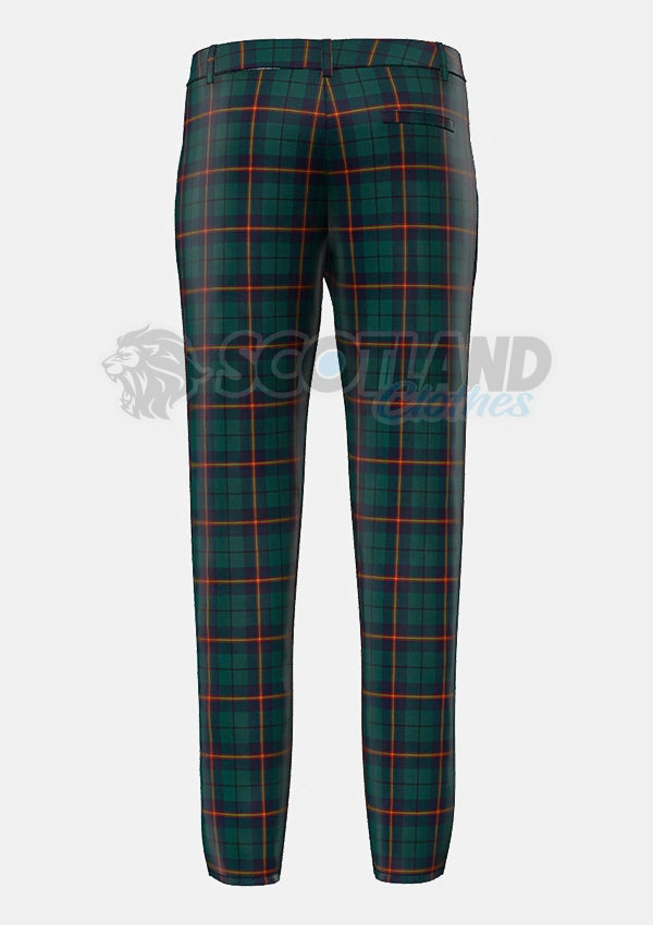 Carmichael Tartan Trouser Back