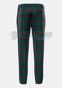 Carmichael Tartan Trouser Back