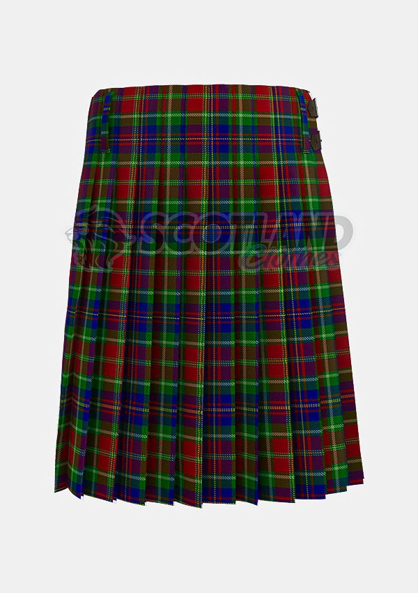 Carr Tartan Kilt Back