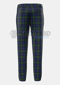 Carruthers, George Tartan Trouser Back