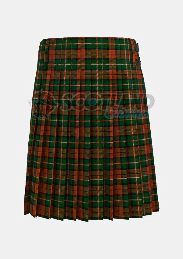 Celtic Combat Tartan Kilt Back