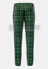 Celtic Tartan Trouser Back