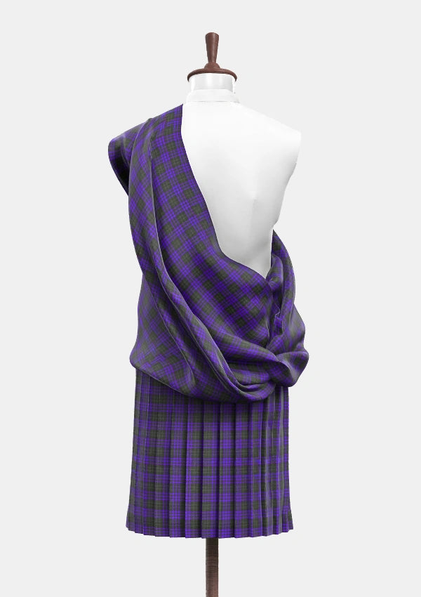 Charles Rennie Mackintosh Tartan Great Kilt Back