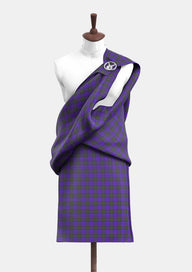 Charles Rennie Mackintosh Tartan Great Kilt Front