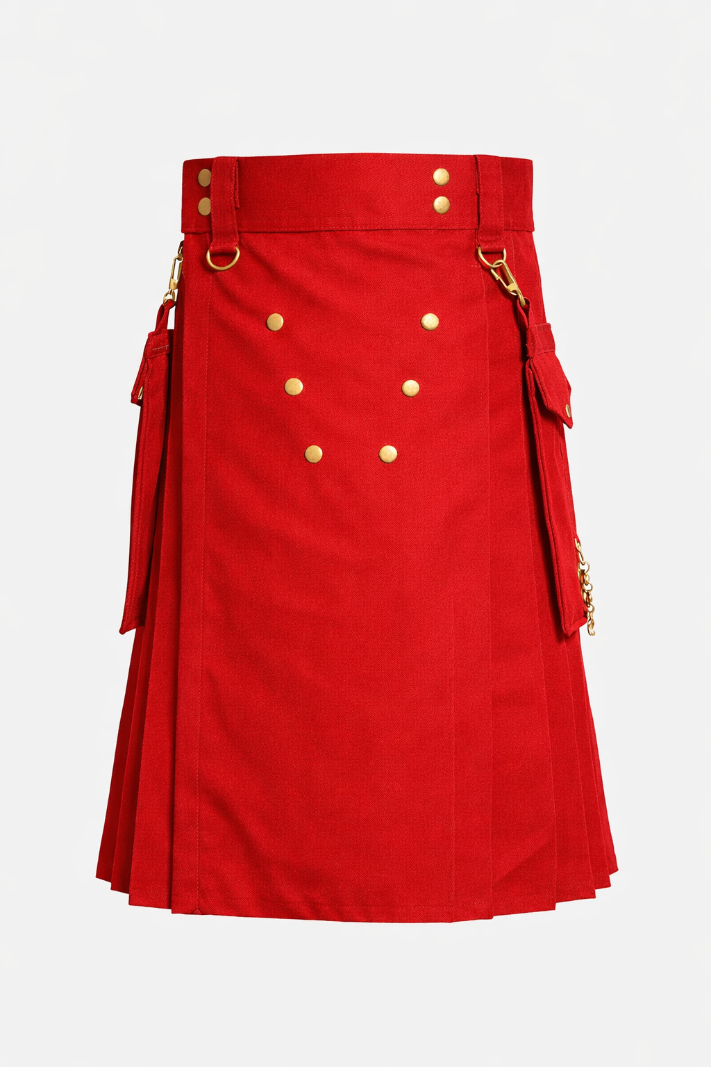 Red Deluxe Utility Kilt