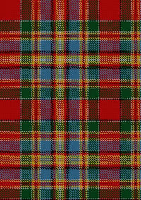 Chattan_brown_stripe_variation_Tartan_Fabric_1620