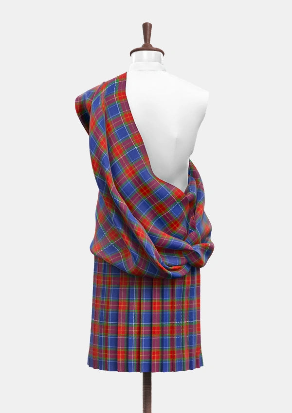 Chinese Scottish Tartan  Back